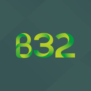 Harf ve sayı logosu B32