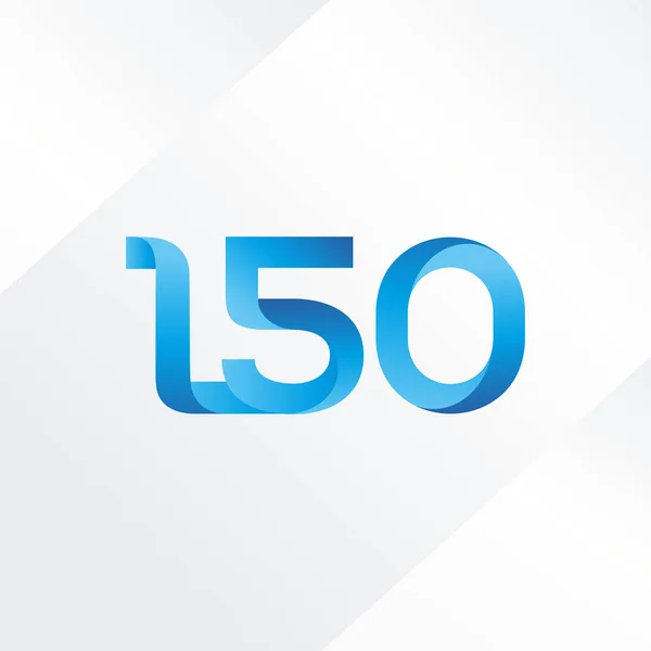 Logo lettre et numéro L50 — Image vectorielle
