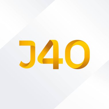 Harf ve sayı logosu J40