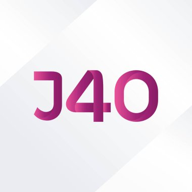 Harf ve sayı logosu J40