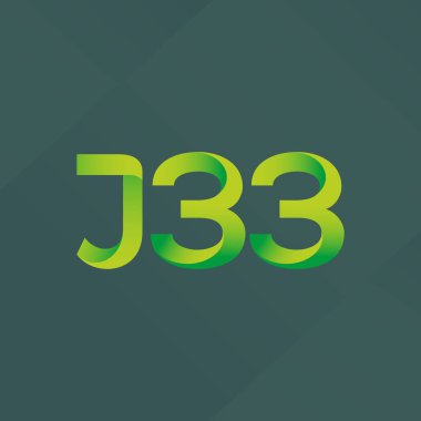 Harf ve sayı logosu J33