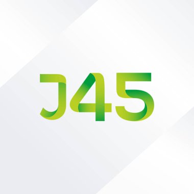 Harf ve sayı logosu J45