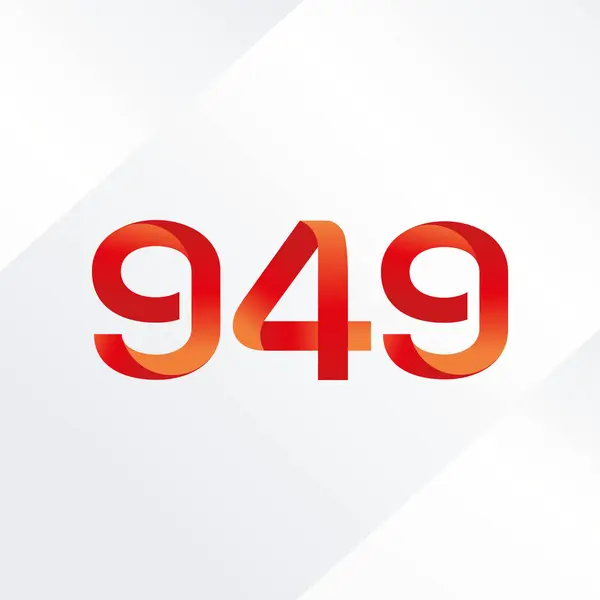 Logotipo de letra e número G49 —  Vetores de Stock