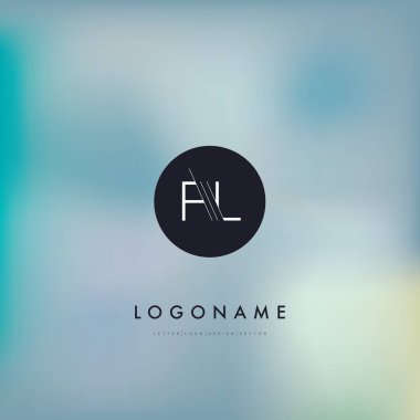 Harf F ve L Logo şirket