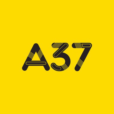 Harf ve sayı logosu A37