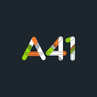Harf ve sayı logosu A41