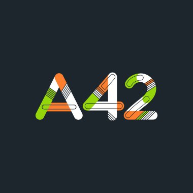 Harf ve sayı logosu A42