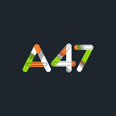 Harf ve sayı logosu A47
