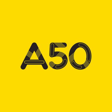 Harf ve sayı logosu A50