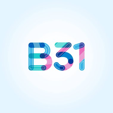 Harf ve sayı logosu B31