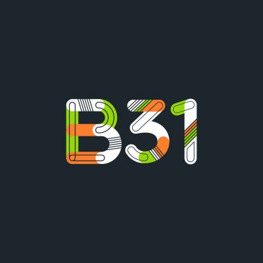 Harf ve sayı logosu B31