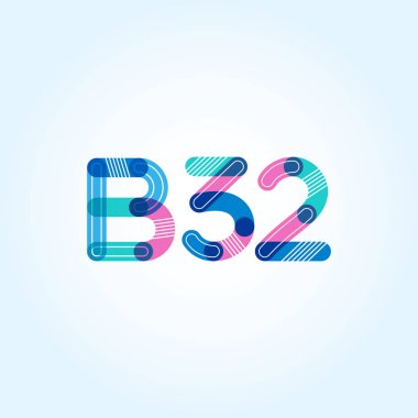 Harf ve sayı logosu B32