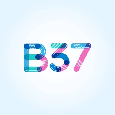 Harf ve sayı logosu B37