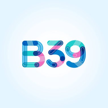 Harf ve sayı logosu B39