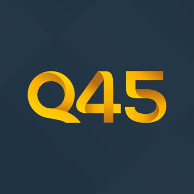 Harf ve sayı logosu Q45