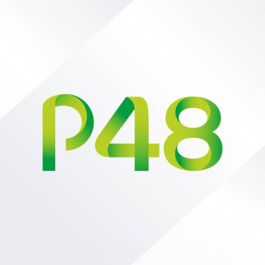 Harf ve sayı logosu P48