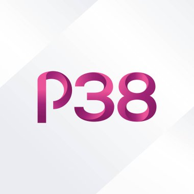 Harf ve sayı logosu P38
