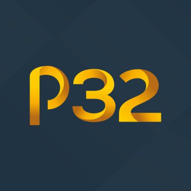 Harf ve sayı logosu P32