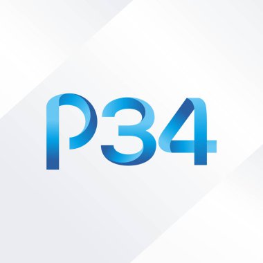 Harf ve sayı logosu P34