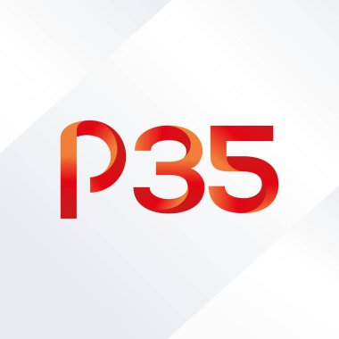 Harf ve sayı logosu P35