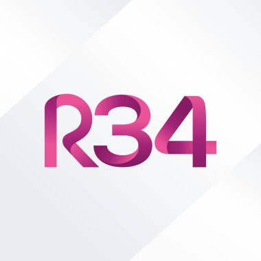 Harf ve sayı logosu R34