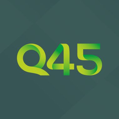Harf ve sayı logosu Q45