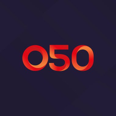Harf ve sayı logosu O50