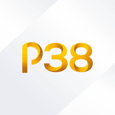 Harf ve sayı logosu P38