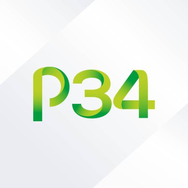 Harf ve sayı logosu P34