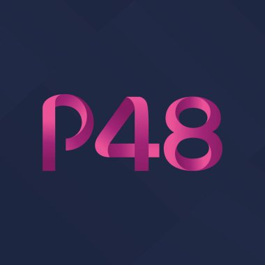 Harf ve sayı logosu P48