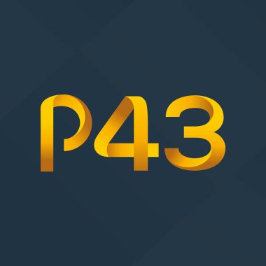Harf ve sayı logosu P43