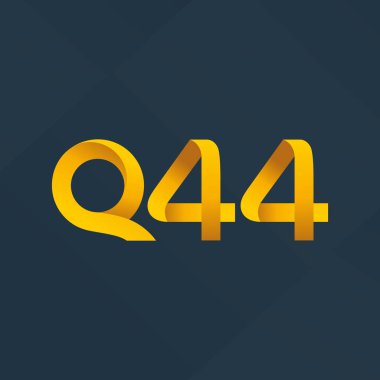 Harf ve sayı logosu Q44
