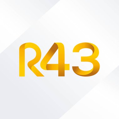 Harf ve sayı logosu R43