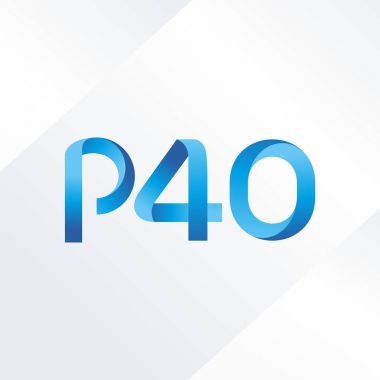 Harf ve sayı logosu P40