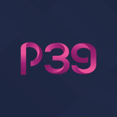 Harf ve sayı logosu P39