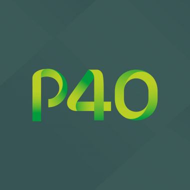 Harf ve sayı logosu P40