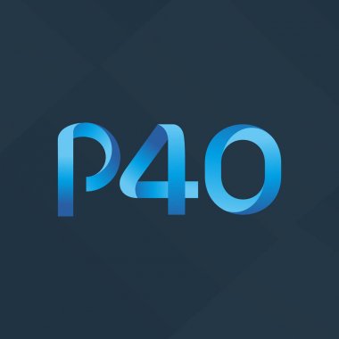 Harf ve sayı logosu P40