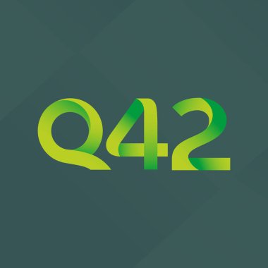 Harf ve sayı logosu Q42