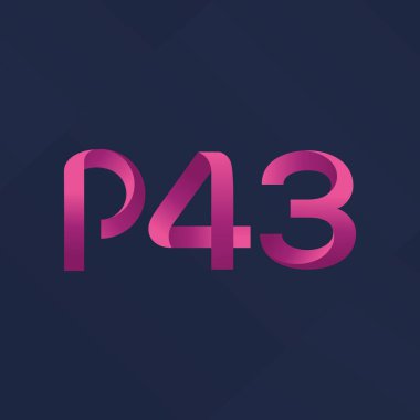 Harf ve sayı logosu P43
