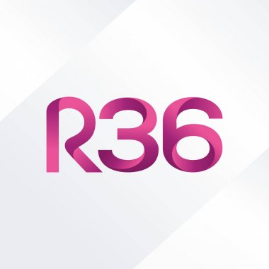 Harf ve sayı logosu R36