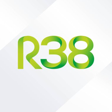 Harf ve sayı logosu R38