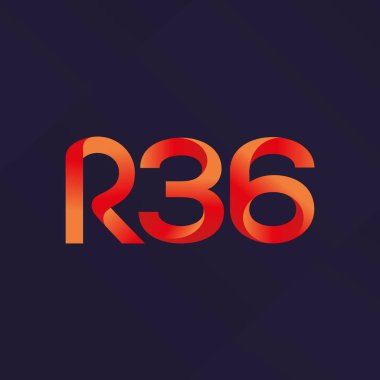 Harf ve sayı logosu R36