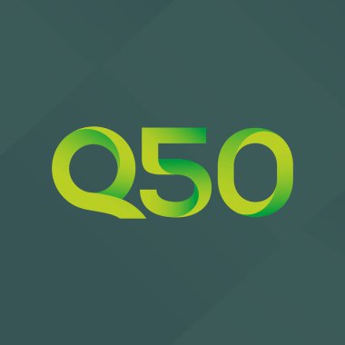 Harf ve sayı logosu Q50
