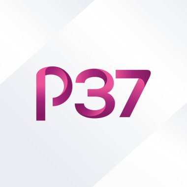 Harf ve sayı logosu P37