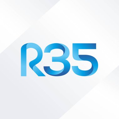 Harf ve sayı logosu R35