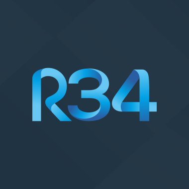 Harf ve sayı logosu R34