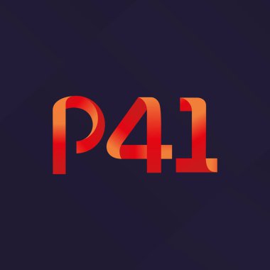 Harf ve sayı logosu P41