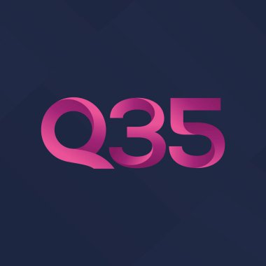Harf ve sayı logosu Q35