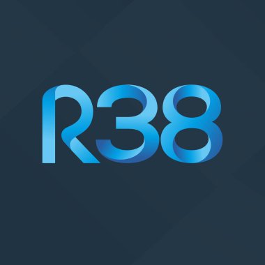 Harf ve sayı logosu R38