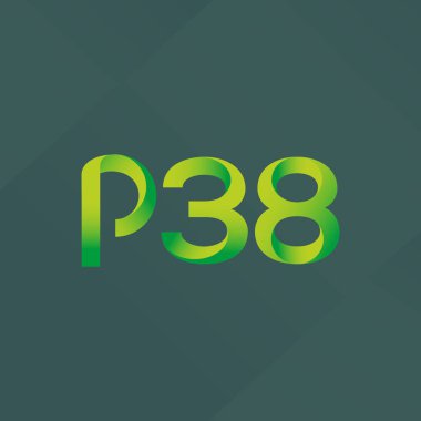 Harf ve sayı logosu P38